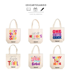 Tote bag in cotone