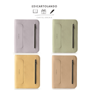 Portablocco A4 con zip Gate Femme