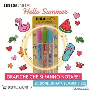 Set 3 Penne Cancellabili "Summer Vibes" tintaUNITA ☀️🌴